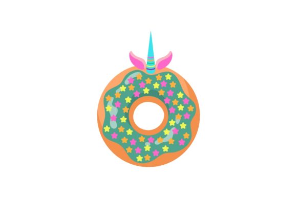 Download Unicorn Donut Greentea Sweet Design - Sweet design Collection